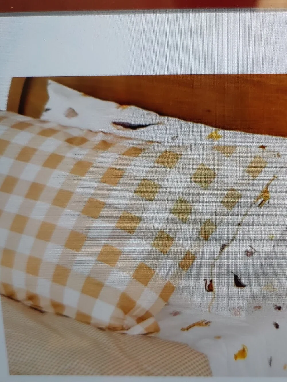 New!Y2K Reversible Plaid Striped duvet  Set Gingham Retro Inspired Lightweight